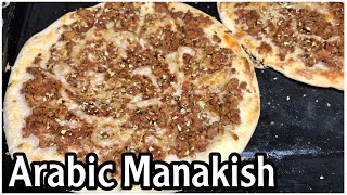 Famous Meat Manakish  Recipe [upl. by Ydnak]