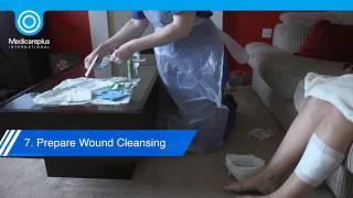 How to change a Wound Dressing [upl. by Asilad382]