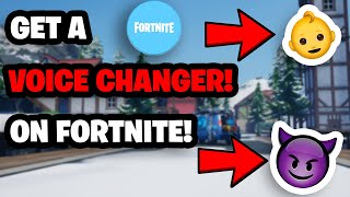 How To Get A FREE Voice Changer For Fortnite Baby Voice Deep Voice Voice Trolling [upl. by Otrebor]