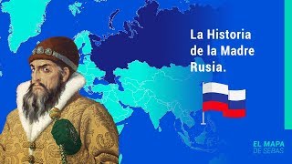 La HISTORIA de RUSIA️🇷🇺 ️en 12 MINUTOS️  El Mapa de Sebas [upl. by Hallee400]