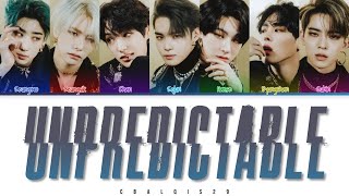 VICTON 빅톤  UNPREDICTABLE Color Coded Lyrics EngRomHan가사 [upl. by Odelle297]