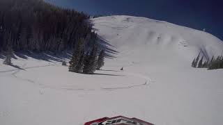 Avalanche on Logan Peak  January 14th close call [upl. by Calabresi658]