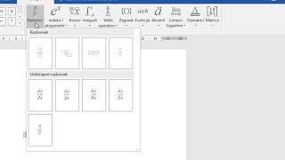 Matematicke formule u Wordu [upl. by Aniuqaoj]