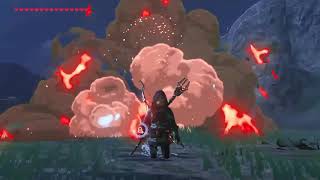 Zelda Breath of the Wild  The ULTIMATE Guardian EXECUTION [upl. by Nohpets]