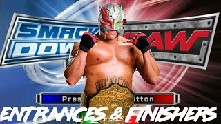 WWE Smackdown vs Raw 2007 Entrances amp Finishers Rey Mysterio [upl. by Yna]