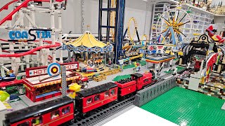 Adding Details to the LEGO Amusement Park [upl. by Akeihsat]