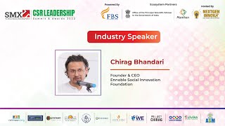 Industry Speaker  Chirag Bhandari Founder amp CEO  Ennoble Social Innovation Foundation [upl. by Sylvanus134]