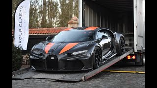 Bugatti Chiron SS 300 cold start [upl. by Hplodur]