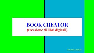 BOOK CREATOR per creare libri digitali [upl. by Brey]