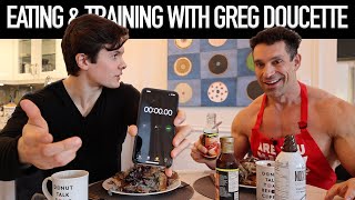 Eating amp Training With Greg Doucette  Squat Challenge  HUGE Anabolic French Toast Breakfast [upl. by Ricca]