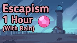 Steven Universe  ‘Escapism’ Instrumental  1 Hour With Rain [upl. by Schnabel]