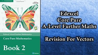 Edexcel A Level Further Maths Core Pure  Vectors [upl. by Wald]