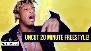 Juice Wrld Insane 21 Minute Freestyle [upl. by Doowron353]