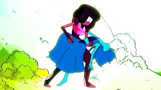 Fusion de LAPIS y GARNET 【animación】 steven universe [upl. by Rudwik]