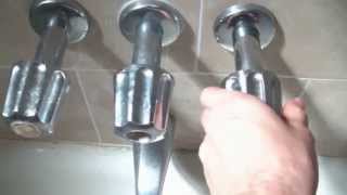 How To Fix A Leaking Bathtub Faucet Quick And Easy [upl. by Roskes]