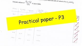 AS level Physics  Practical Paper P3 Part 1 [upl. by Nawotna]