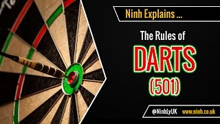 The Rules of Darts 501  EXPLAINED [upl. by Armbrecht603]