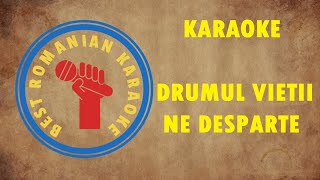 KARAOKE Drumul vietii ne desparte Andra Versuri Negativ [upl. by Meyeroff]