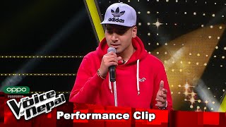 Sandesh Sitaula quotAatma Ma Timro…quot Blind Audition Performance  The Voice of Nepal S3 [upl. by Lauter]