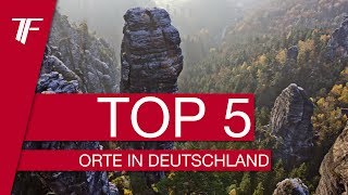 TOP 5 Die schönsten Orte Deutschlands [upl. by Druci]