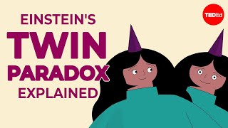 Einsteins twin paradox explained  Amber Stuver [upl. by Euginom961]