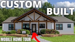 WOW GROUND BREAKING CUSTOMBUILT triple wide mobile home you MUST SEE Modular Home Tour [upl. by Lanctot405]