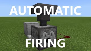 Minecraft Automatic Dispenser Tutorial [upl. by Agosto]