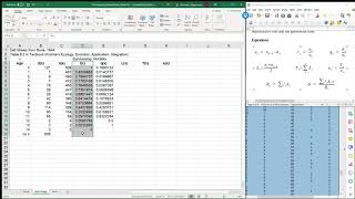 Life Table Example 1 [upl. by Renaud]