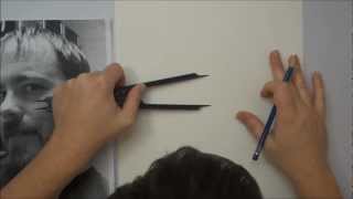 Portrait Drawing for Beginners  Part 1  The Layout [upl. by Ayita]