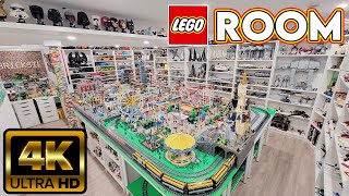 EPIC LEGO ROOM TOUR IN 4K [upl. by Todhunter]