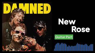 The Damned  New Rose Guitar Part [upl. by Adirf]