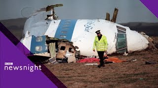 ARCHIVE Lockerbie Bombing 1988  BBC Newsnight [upl. by Ecinahc]