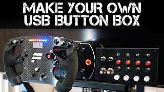 Building an Arduino powered USB Button Box for my Racing Sim [upl. by Coryden]