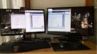 23 Inch Montior vs 24 Inch Monitor  Size Comparison [upl. by Atel]