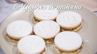 COMO HACER ALFAJORES PERUANOS DE MAICENA [upl. by Ike]