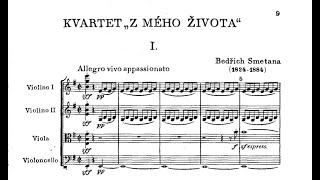 Bedřich Smetana  String Quartet No 1 in E Minor From My Life JB 1105 [upl. by Yvad]