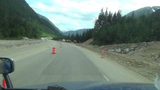 Driving Down Coquihalla Pass [upl. by Petuu]