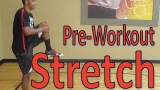 PreWorkout Stretch  PreGame Stretch  Dynamic Stretching Routine  Pro Training [upl. by Vardon921]