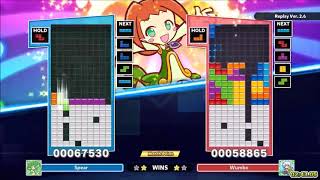 Puyo Puyo Tetris 2  Crazy 5 Minute Game [upl. by Ahsek]