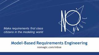 Model Based Requirements Engineering Webinar [upl. by Hawley]