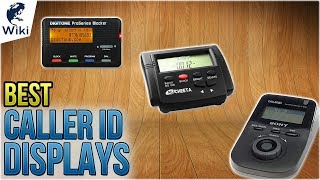 9 Best Caller ID Displays 2018 [upl. by Ruhtracm238]