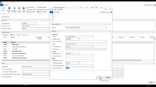 Budgets  Microsoft Dynamics NAV 2018 [upl. by Borden]