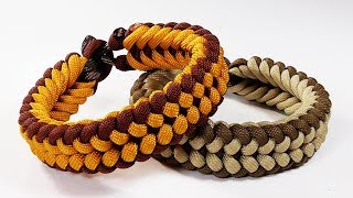 Paracord Tutorial How To Tie The quotSanctifiedquot Paracord Survival Bracelet [upl. by Athelstan]