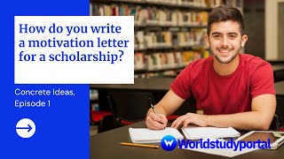 How to Write a Motivation Letter for Scholarship Applications [upl. by Raleigh]