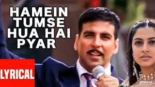 Humein Tumse Hua Hai Pyar  Full HD song  Udit Narayan Alka Yagnik  Akshay kumar Divya Khosla [upl. by Ecnal]