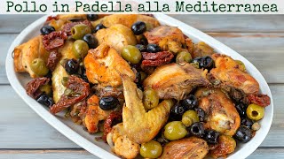 POLLO IN PADELLA ALLA MEDITERRANEA Ricetta Facile di Benedetta [upl. by Kcirdez967]