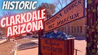 Historic Clarkdale Arizona  Copper Museum [upl. by Kirby]