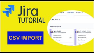 Bulk Create Jira Tickets from CSV  Jira Tutorial 2020 [upl. by Odranreb]