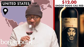 Sommelier Tries 20 Red Wines Under 15  World of Wine  Bon Appétit [upl. by Mllly523]