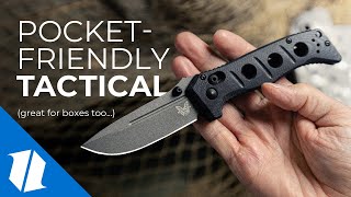 BENCHMADE MINI ADAMAS  Knife Overview [upl. by Sukul996]